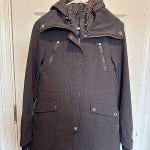 Women's Grey Hooded Jacket